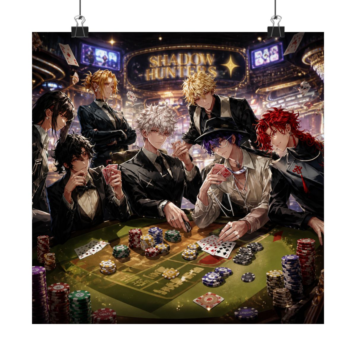 SaleLimitedPre-ownedPre-orderBack-orderOrder ClosedAnime "Link Click" Shadow Hunters Series Clear File w/Handle & Poster Setbilibili840 JPY - alternate angle 5, merchandise