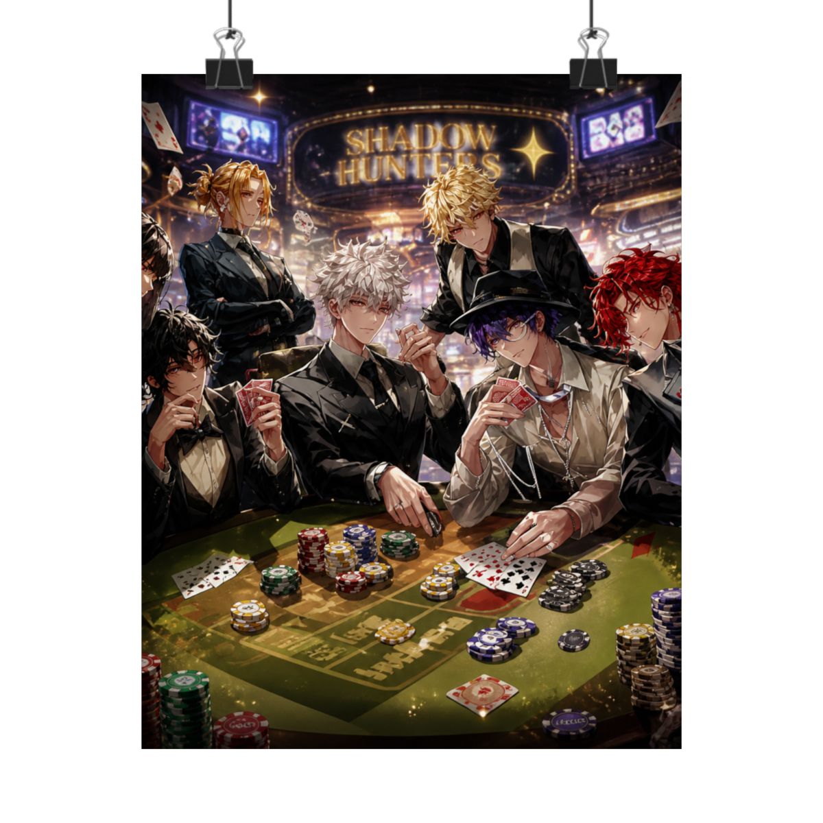 SaleLimitedPre-ownedPre-orderBack-orderOrder ClosedAnime "Link Click" Shadow Hunters Series Clear File w/Handle & Poster Setbilibili840 JPY - alternate angle 2, merchandise