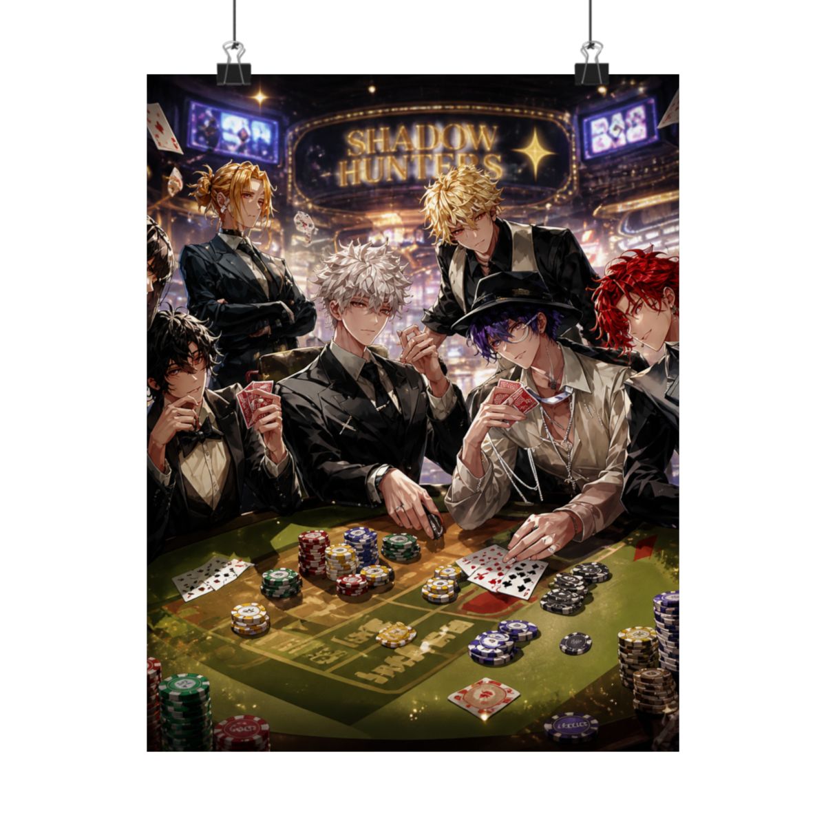 SaleLimitedPre-ownedPre-orderBack-orderOrder ClosedAnime "Link Click" Shadow Hunters Series Clear File w/Handle & Poster Setbilibili840 JPY - alternate angle 1, merchandise