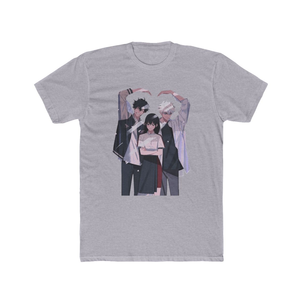 Link Click Trio Love T Shirt | Link Click Merch - alternate angle 4, merchandise