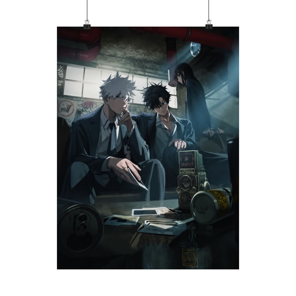 TRNNI Link Click Anime LuGuang Cheng Xiaoshi 2 Posters Poster Bedroom Decor Office Room Decor Gift, Wall Art Decor Printing Paintings Living Room Bar Modern Decorative Poster 16x24inchs(40x60cm) - alternate angle 2, merchandise
